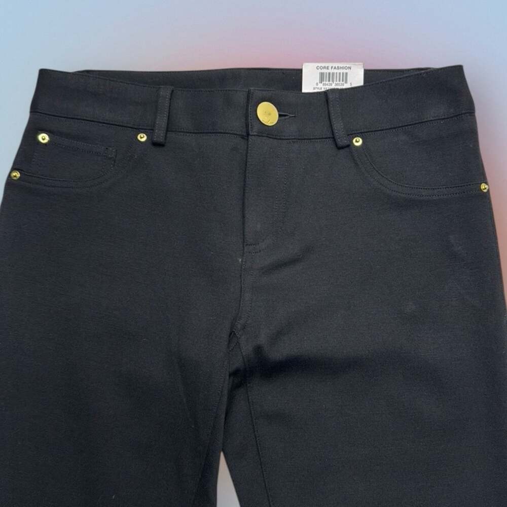 INC Women’s 2P Short Black Stretchy Skinny Pant